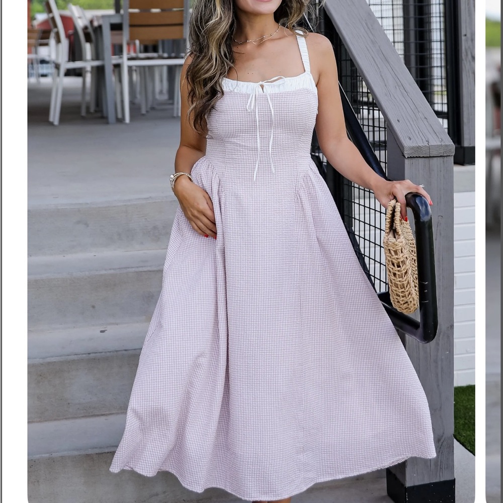 Gingham Dress